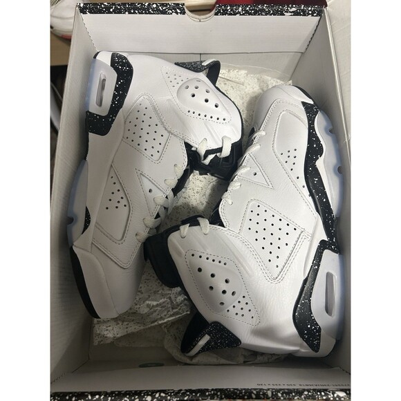 Nike Air Jordan VI 6 Retro Reverse Oreo White Black CT8529-112 Men\'s 7 Wmns 8.5 main image 4